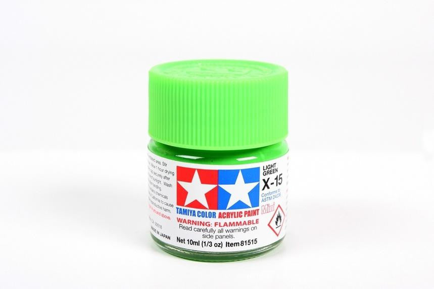 Tamiya X-15 Light Green Mini